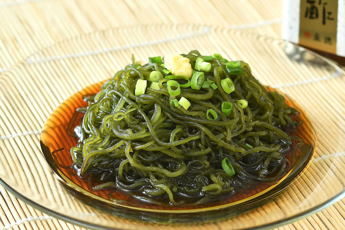 超熱 新潟 永徳 鮭乃蔵海そうめん 150g