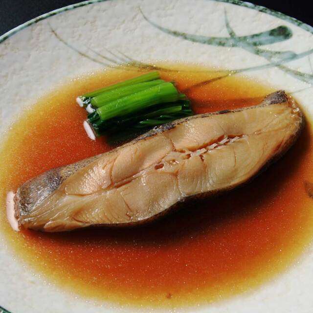 ギンカレイの煮付け 盛付例
