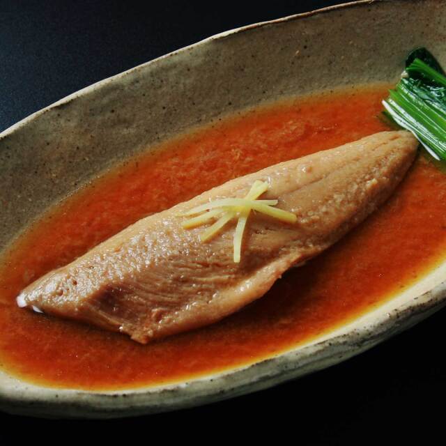 ホッケの煮付け 盛付例